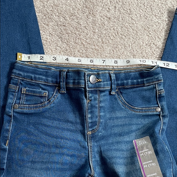 Falls Creek Girls Dark Blue Jegging Stretch - Picture 9 of 12